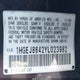 1HGEJ8642YL023982 2000 Honda Civic Ex auction photo thumbnail 9