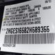 2HGES16582H589355 2002 Honda Civic Lx auction photo thumbnail 9