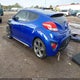 KMHTC6AE5EU192822 2014 Hyundai Veloster Turbo W/Black auction photo thumbnail 3