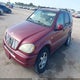 4JGAB54E41A240502 2001 Mercedes-Benz Ml 320 auction photo thumbnail 2