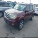 5FNYF3H52BB014442 2011 Honda Pilot Ex-L auction photo thumbnail 2