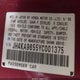 JH4KA9655YC001375 2000 Acura Rl 3.5 auction photo thumbnail 9