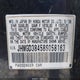 JHMGD38458S058163 2008 Honda Fit auction photo thumbnail 9