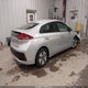 KMHC65LCXHU057496 2017 Hyundai Ioniq Hybrid Blue auction photo thumbnail 4