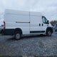 3C6URVJG2LE101981 2020 Ram Promaster 3500 Cargo Van High Roof 159 Wb Ext auction photo thumbnail 4