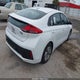 KMHC65LC2HU027280 2017 Hyundai Ioniq Hybrid Blue auction photo thumbnail 4