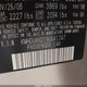 KMHDU46D19U641747 2009 Hyundai Elantra Gls auction photo thumbnail 9