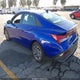 KMHLM4DJ6SU151668 2025 Hyundai Elantra Hybrid Blue auction photo thumbnail 3