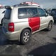 JTEGF21A320030172 2002 Toyota Highlander Limited V6 auction photo thumbnail 4
