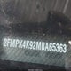 2FMPK4K92MBA65363 2021 Ford Edge Titanium auction photo thumbnail 9