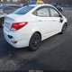 KMHCT4AE5EU703739 2014 Hyundai Accent Gls auction photo thumbnail 4