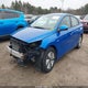 KMHC65LC6HU057222 2017 Hyundai Ioniq Hybrid Blue auction photo thumbnail 2