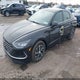 KMHL24JJ0MA029354 2021 Hyundai Sonata Blue auction photo thumbnail 2