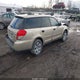 4S4BP60C887354672 2008 Subaru Outback auction photo thumbnail 4