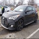KMHTC6AE0DU156387 2013 Hyundai Veloster Turbo W/Black auction photo thumbnail 2