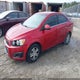 1G1JC5SB1E4120485 2014 Chevrolet Sonic Lt Auto auction photo thumbnail 2