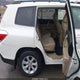 5TDBK3EH0BS063098 2011 Toyota Highlander Se V6 auction photo thumbnail 8