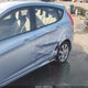 KMHCU5AE2DU091551 2013 Hyundai Accent Se auction photo thumbnail 6