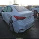 3KPC24A66NE186384 2022 Hyundai Accent Se auction photo thumbnail 3
