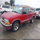 1GCCS14WXY8173324 2000 Chevrolet S-10 Ls auction photo thumbnail 2