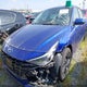 KMHLM4AJ5PU075727 2023 Hyundai Elantra Hybrid Blue auction photo thumbnail 4
