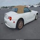 4USBT33463LS47620 2003 BMW Z4 2.5I auction photo thumbnail 4