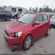 1G1JC6SH5F4128648 2015 Chevrolet Sonic Lt Auto auction photo thumbnail 2