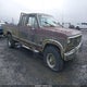 1FTHX2612GKB69624 1986 Ford F250 auction photo thumbnail 1