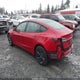 5YJ3E1EA1PF559834 2023 Tesla Model 3 Rear-Wheel Drive auction photo thumbnail 3