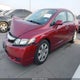 2HGFA1F53AH576308 2010 Honda Civic Lx auction photo thumbnail 2