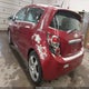 1G1JE6SG3D4128906 2013 Chevrolet Sonic Ltz Auto auction photo thumbnail 3