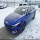 KMHLM4AJXNU013091 2022 Hyundai Elantra Hybrid Blue auction photo thumbnail 2
