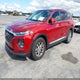 5NMS23AD3LH168015 2020 Hyundai Santa Fe Se auction photo thumbnail 2