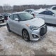 KMHTC6AE4DU096095 2013 Hyundai Veloster Turbo W/Blue auction photo thumbnail 1