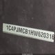 1C4PJMCB1HW620316 2017 Jeep Cherokee Latitude 4X4 auction photo thumbnail 9
