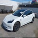5YJ3E1EB7NF330161 2022 Tesla Model 3 Long Range Dual Motor All-Wheel Drive auction photo thumbnail 2