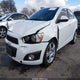 1G1JE5SB2G4160507 2016 Chevrolet Sonic Ltz Auto auction photo thumbnail 2