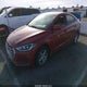 KMHD74LF7HU392091 2017 Hyundai Elantra Se auction photo thumbnail 2