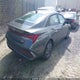 KMHLM4DJXTU190474 2026 Hyundai Elantra Hybrid Blue auction photo thumbnail 4