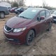 19XFB2F53FE263456 2015 Honda Civic Lx auction photo thumbnail 2
