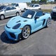 WP0CE2A85SK237475 2025 Porsche 718 Spyder Rs auction photo thumbnail 2