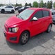 1G1JC6SGXF4191719 2015 Chevrolet Sonic Lt Auto auction photo thumbnail 2