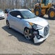 KMHTC6AE1DU094837 2013 Hyundai Veloster Turbo W/Black auction photo thumbnail 1