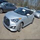 KMHTC6AE1DU094837 2013 Hyundai Veloster Turbo W/Black auction photo thumbnail 2