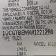 1GCGTBEN9M1221280 2021 Chevrolet Colorado 4Wd Short Box Wt auction photo thumbnail 9