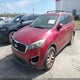 5XYPG4A33GG090629 2016 Kia Sorento 2.4L Lx auction photo thumbnail 2