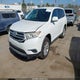 5TDZK3EH6CS068256 2012 Toyota Highlander Base V6 auction photo thumbnail 2