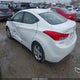 5NPDH4AE5CH147689 2012 Hyundai Elantra Gls auction photo thumbnail 3