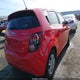 1G1JC6SH5F4122820 2015 Chevrolet Sonic Lt Auto auction photo thumbnail 4