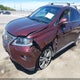 2T2ZK1BA6DC099427 2013 Lexus Rx 350 auction photo thumbnail 6